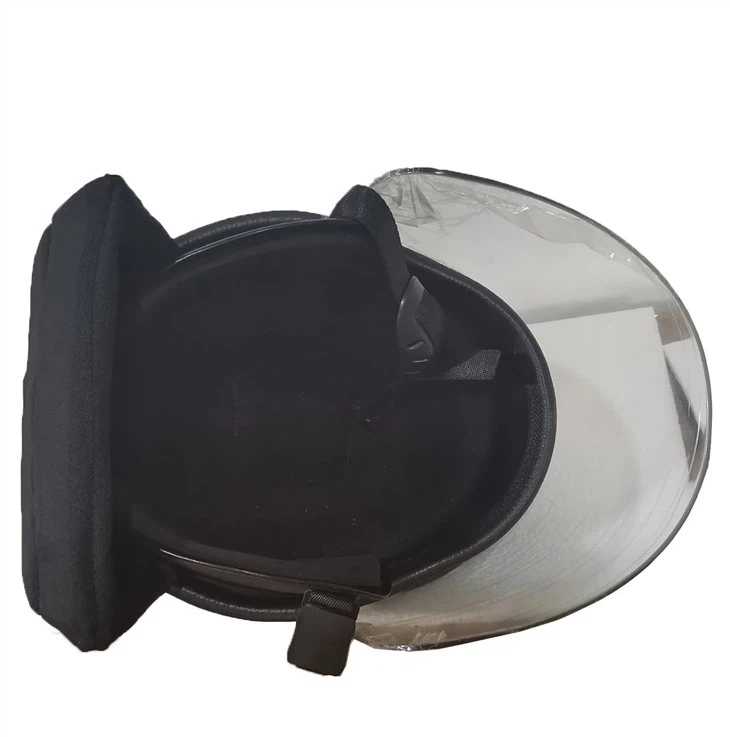 Anti Riot Helmet With Straight Visor