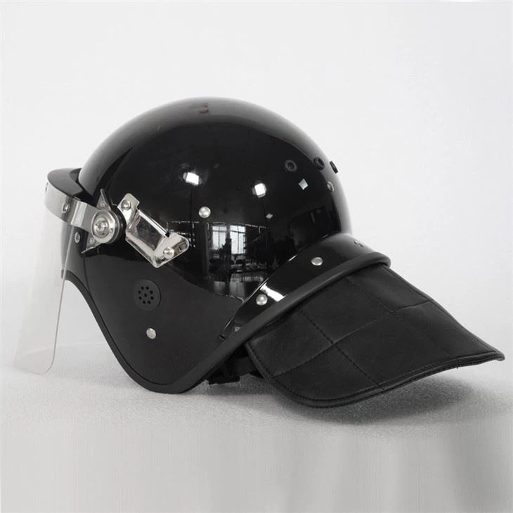 Police Anti Riot Helmet With Neck Protector
