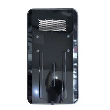 Scut anti-revoltă din aluminiu de poliție Echipament militar de poliție cu fereastră cu gaură