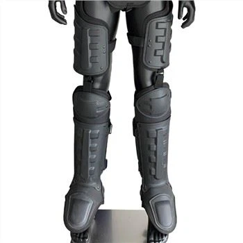 Poliția Negru Anti Riot Picior