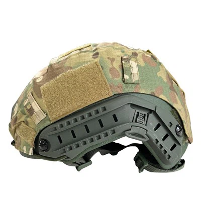 Husă pentru cască tactică de camuflaj din pânză respirabilă