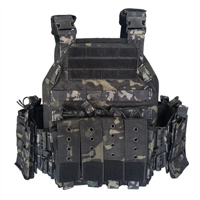 Vestă tactică pentru bărbați Vestă de antrenament în aer liber cu eliberare rapidă, reglabilă pentru adulți